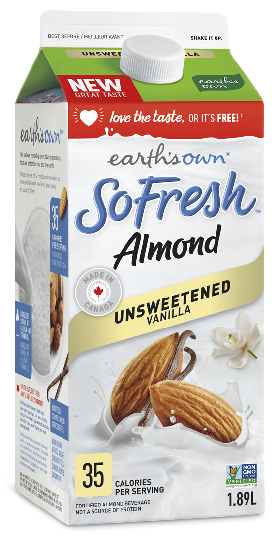 SoFresh Almond – Unsweetened Vanilla 1.89L